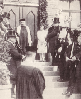 Einweihung der Synagoge 1926