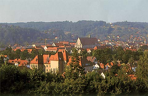 Schwbisch Gmnd, inner city in the Rems valley